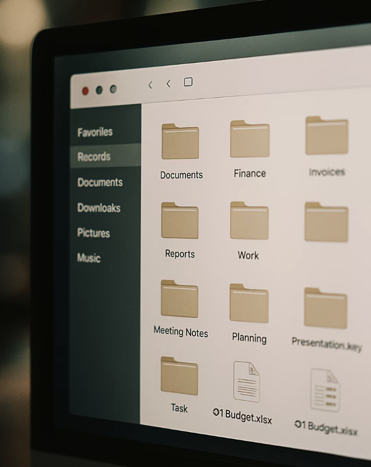 비교 3. 서류 관리의 편리함과 투명성