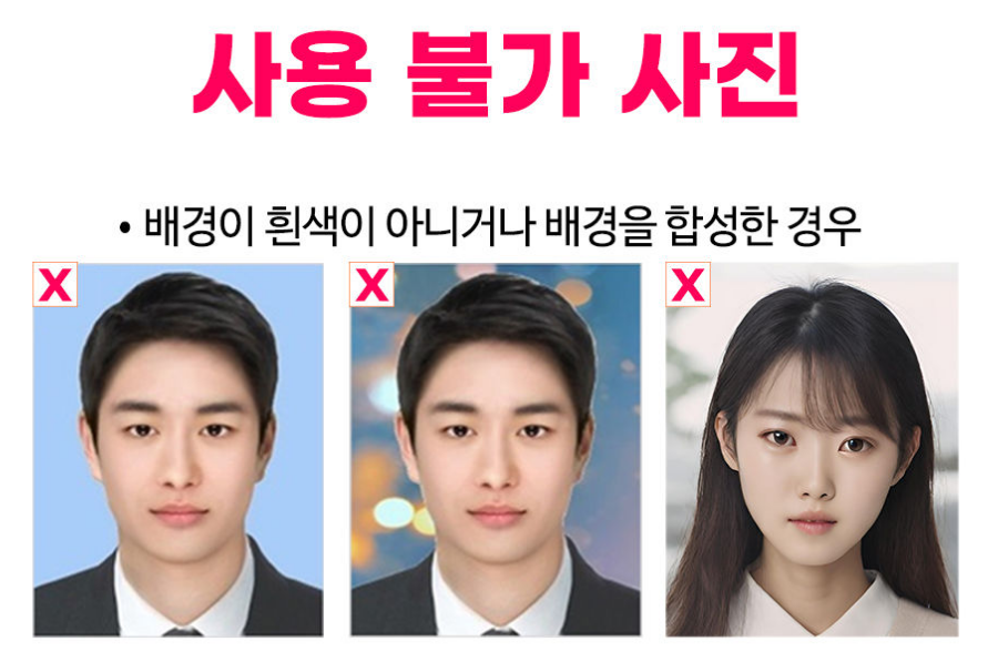 여권 사진 규격