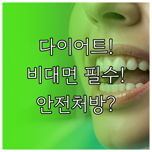 다이어트 약 비대면 처방 핵심 규제와..