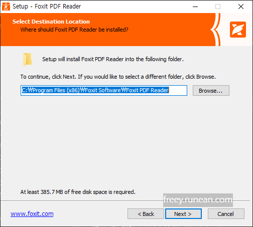 폭싯 PDF 리더(Foxit PDF READER)