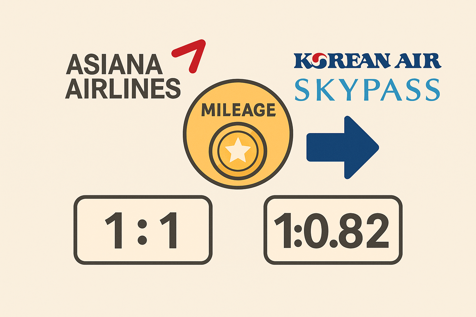 아시아나 항공 마일리지 사용방법