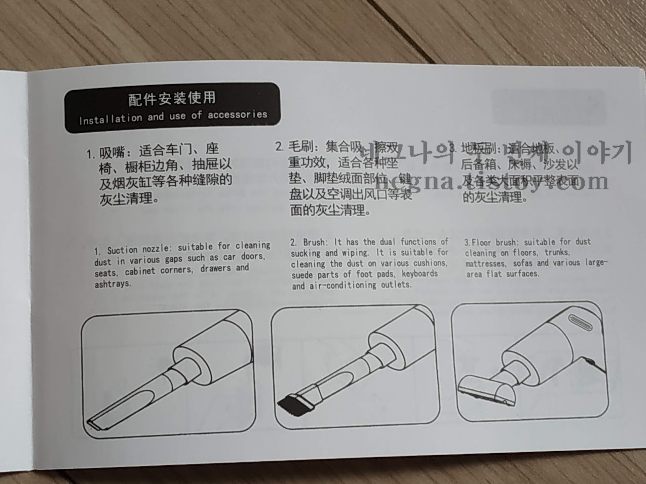 용도에 따른 사용.