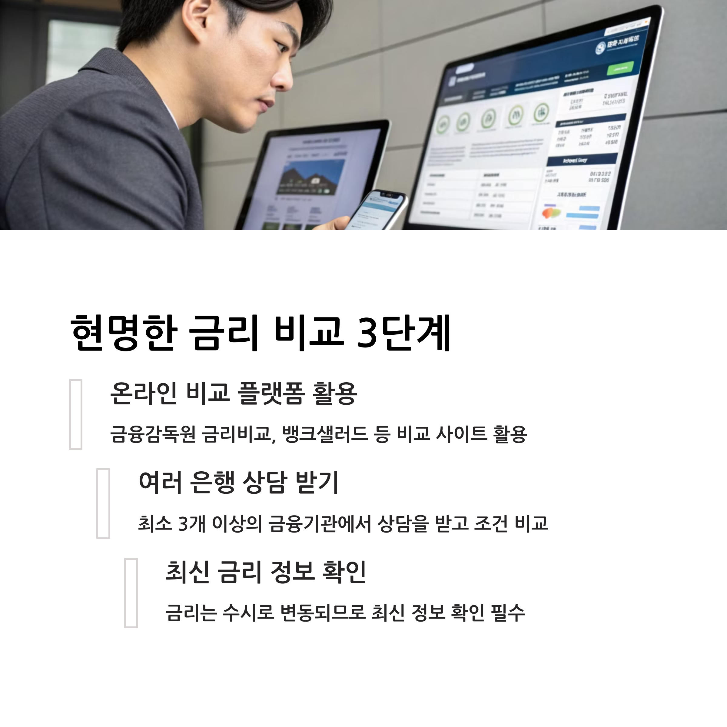 2025년 주택담보대출 금리 비교