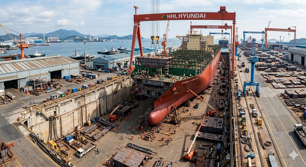 조선산업, 선박건조