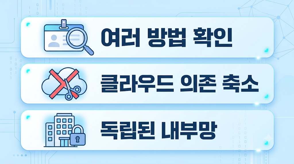 기사가 내놓은 대책 세 가지