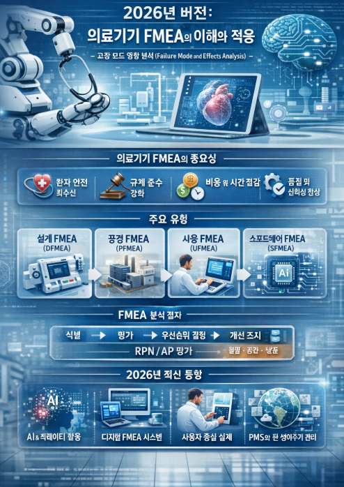 의료기기 FMEA의 이해와 적용 이미지