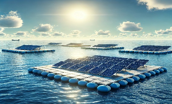 플로팅 태양광 발전소: 물 위에서 전력을 생산하는 방법