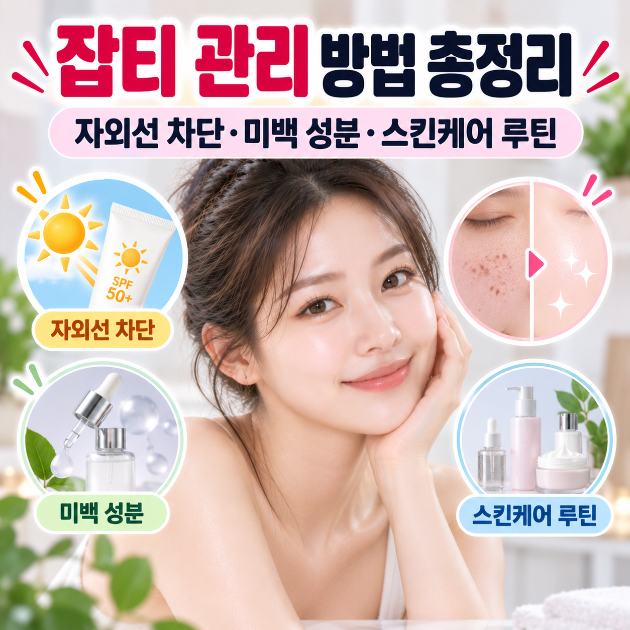 잡티 관리 방법
