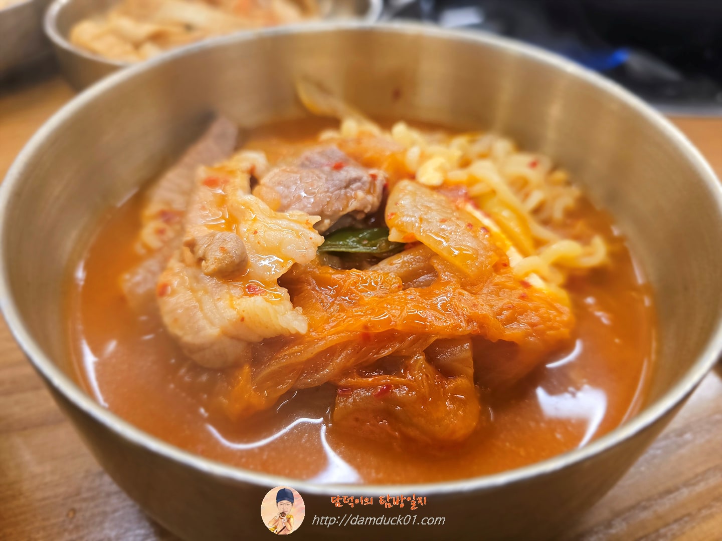 생고기 김치찌개