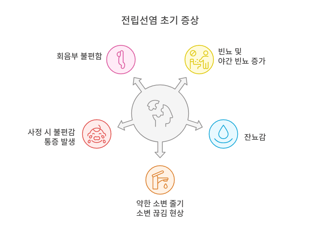 전립선염 초기 증상