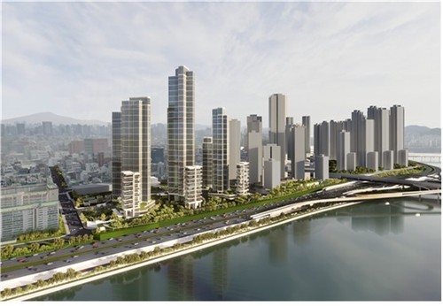 압구정5구역 무단 촬영 현대건설