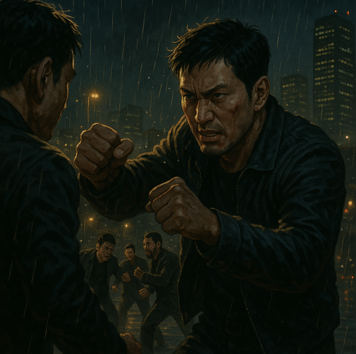 광장 느와르 드라마 배경