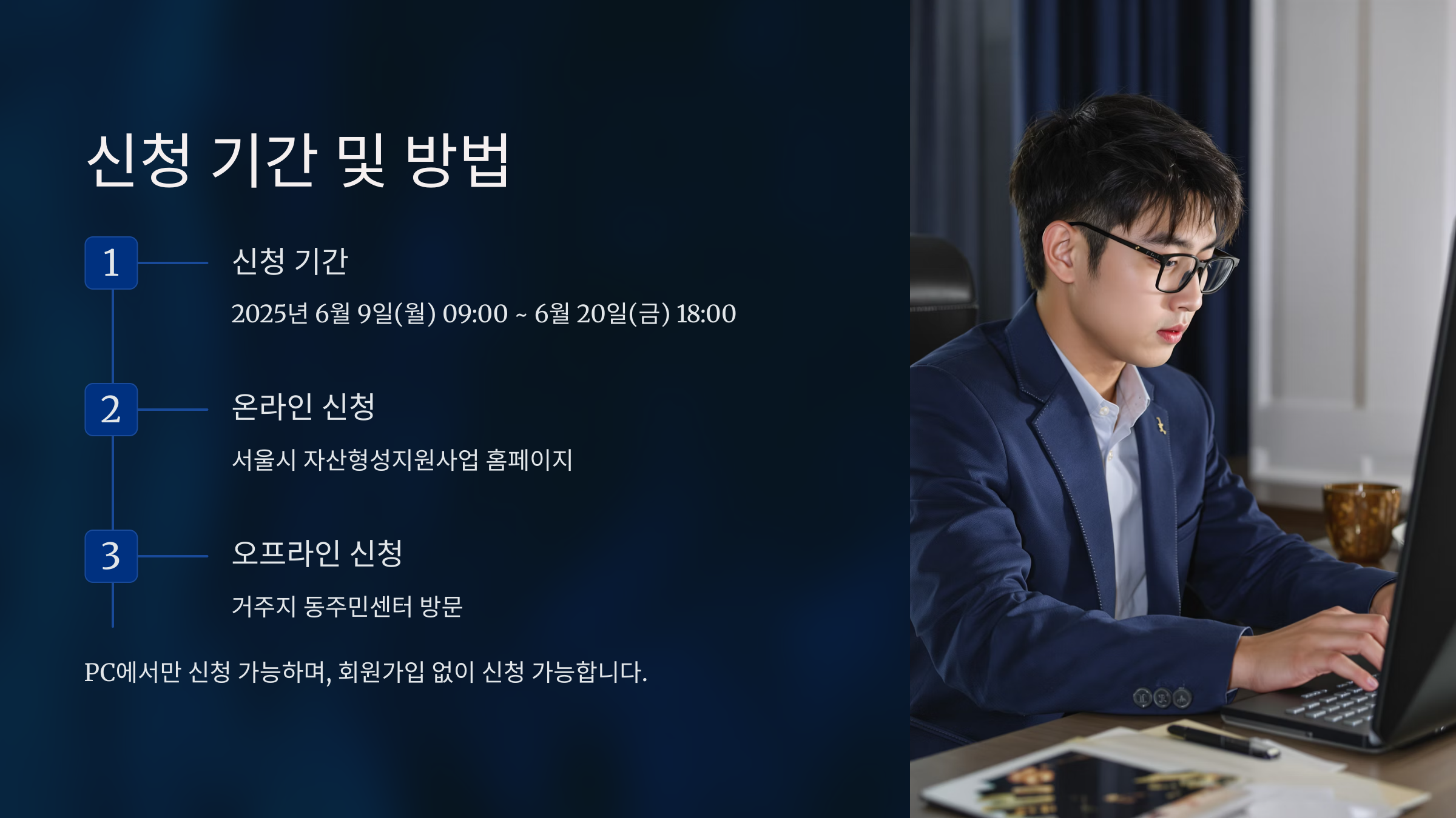 2025 희망두배 청년통장 신청조건 총정리