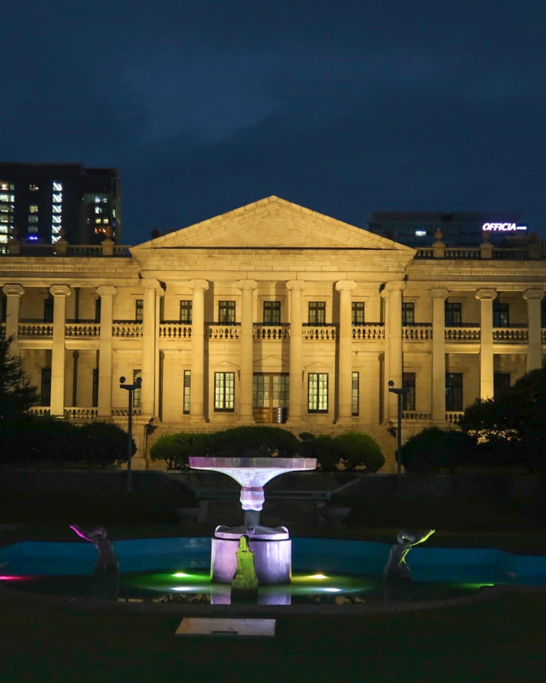 덕수궁 밤의 석조전