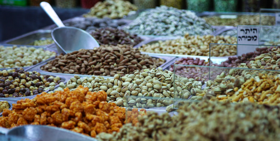 견과류 음식 사진