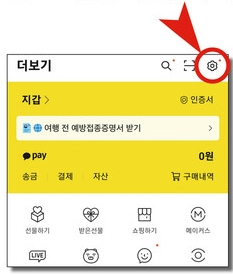 카카오톡 최신 버전인지 확인