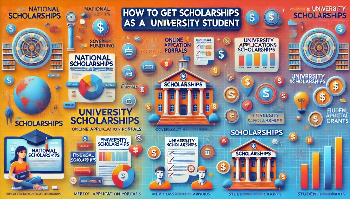이 이미지는 대학생 장학금 혜택과 관련된 이미지입니다