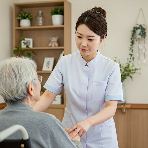 간병인 사진