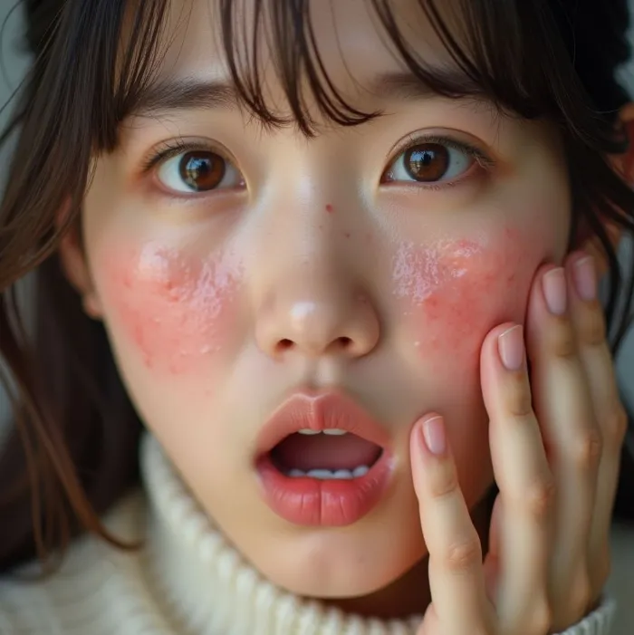 성인아토피 증상 이미지