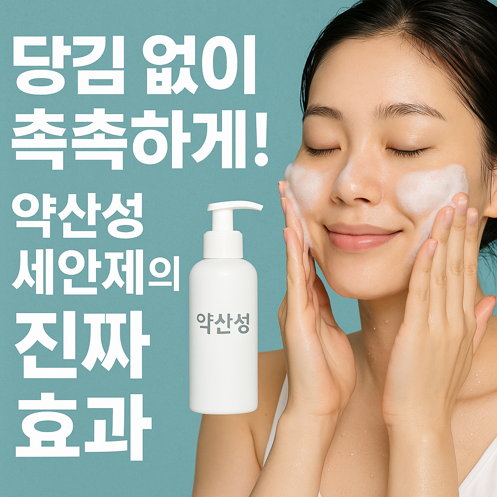 약산성 세안제