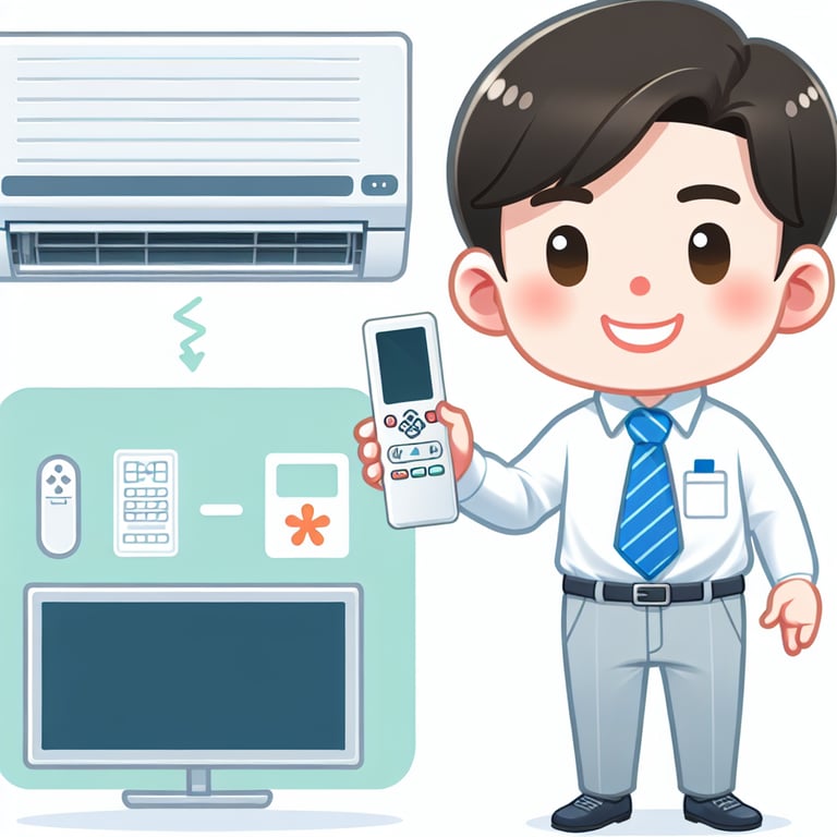 캐리어 에어컨 자동모드 설정과 해제 방법