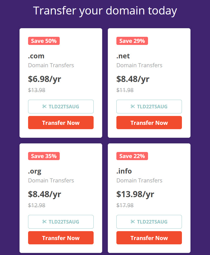 네임칩 닷컴 도메인 기관이전 할인 행사