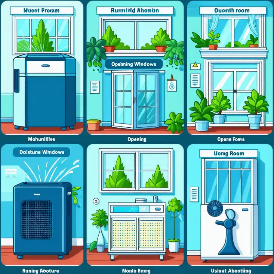 방이 습할 때 이렇게 해결하세요