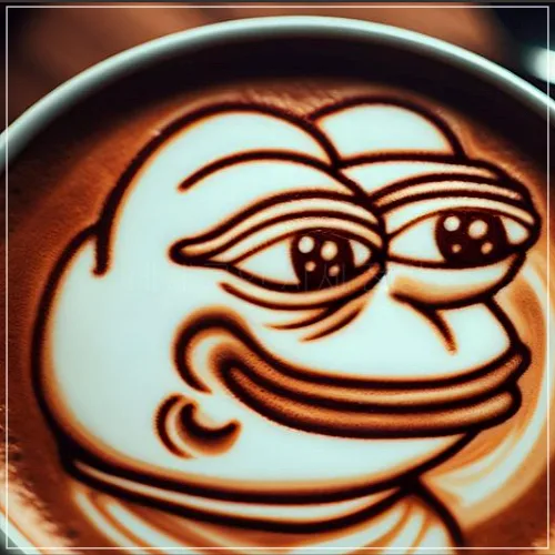 페페코인 개구리 1