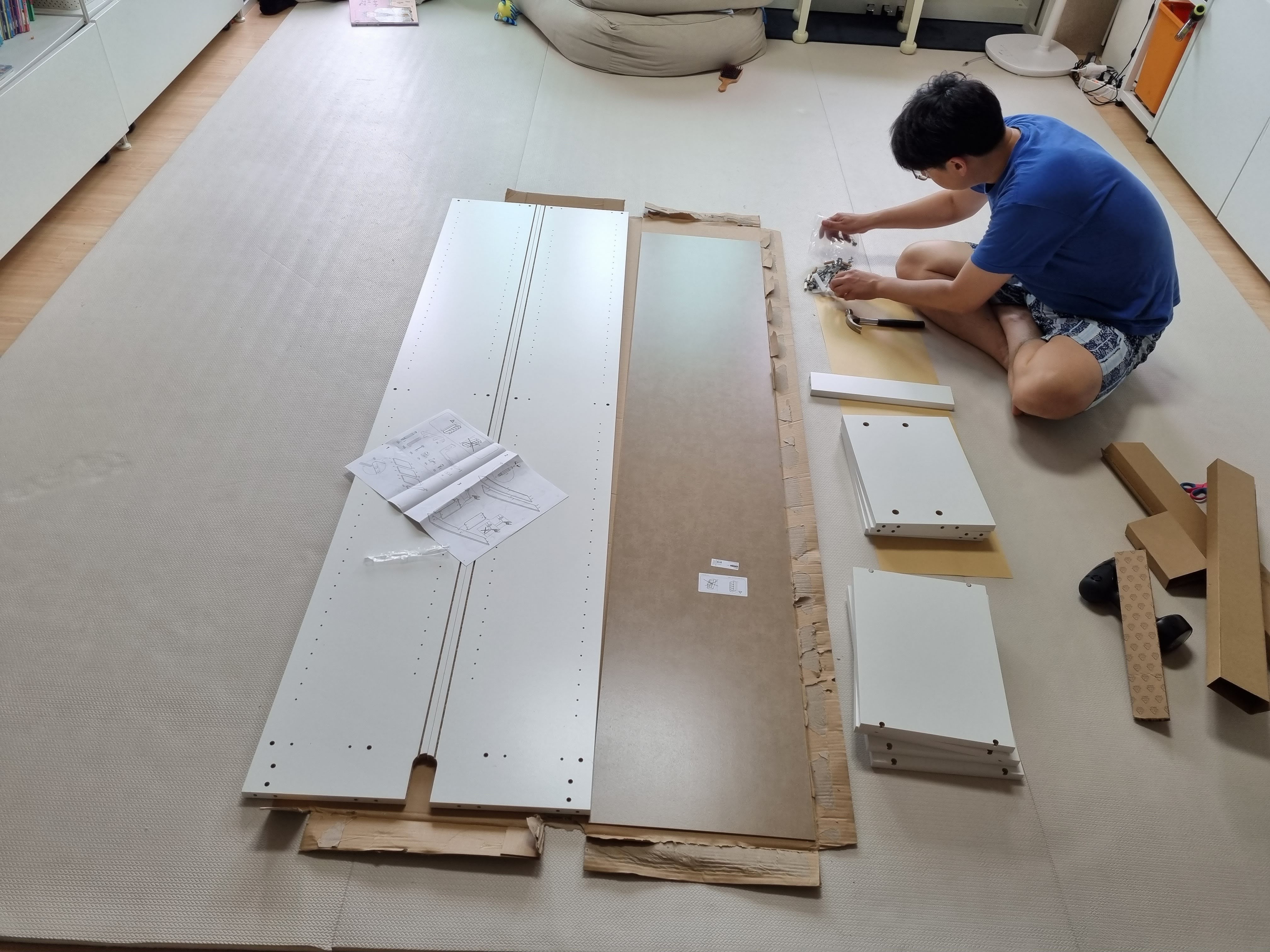 이케아 빌리 책장 구성품