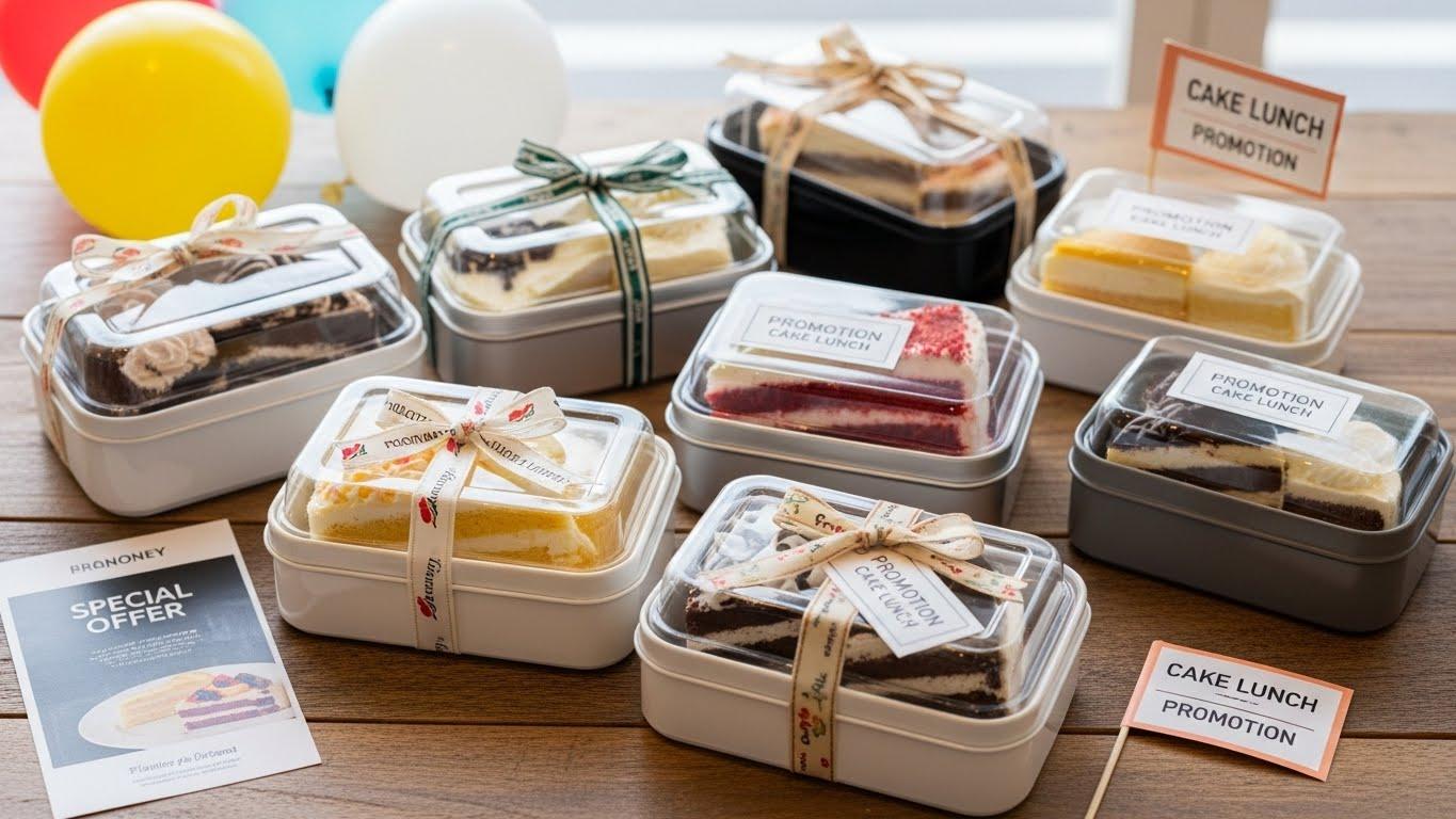 승진 케이크 도시락