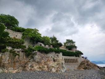 거제 매미성 풍경