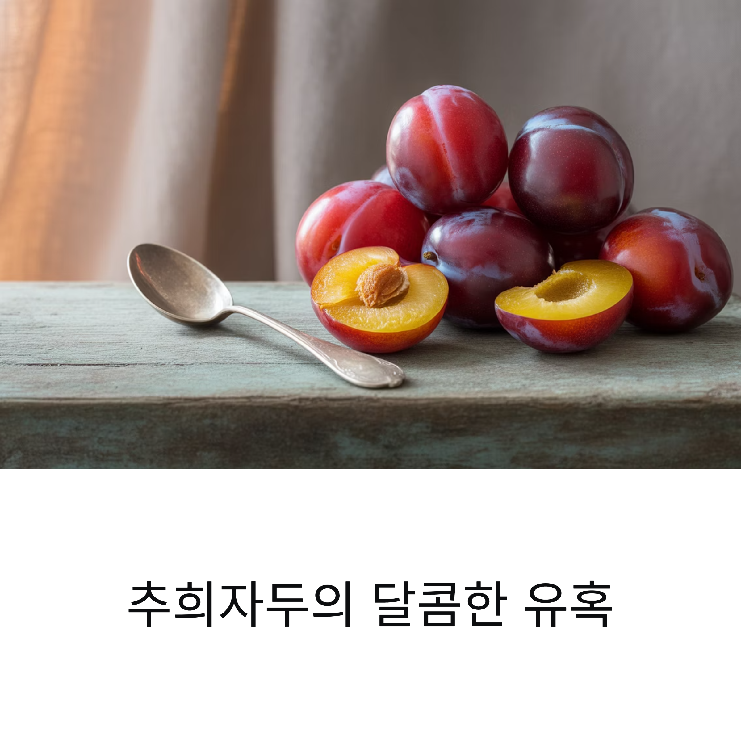 추희자두 제철과 특징, 여름 끝자락의 달콤한 즐거움