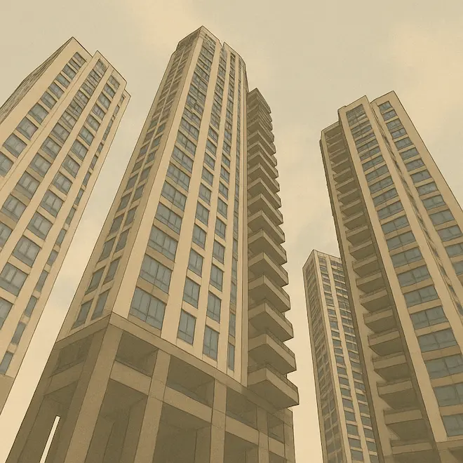 주상복합 초고층 아파트 단지