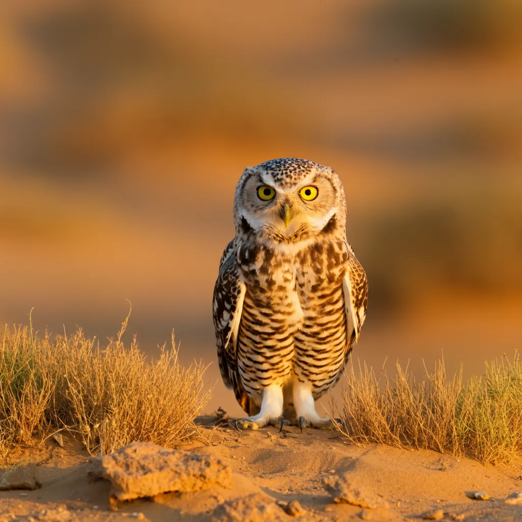사막올빼미(Desert Owl)의 생존 전략: 극한 환경에서 살아남는 비결