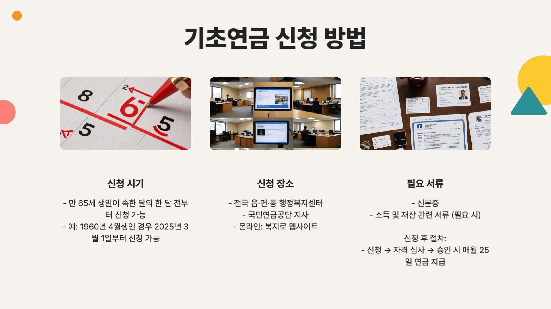 기초연금-신청방법