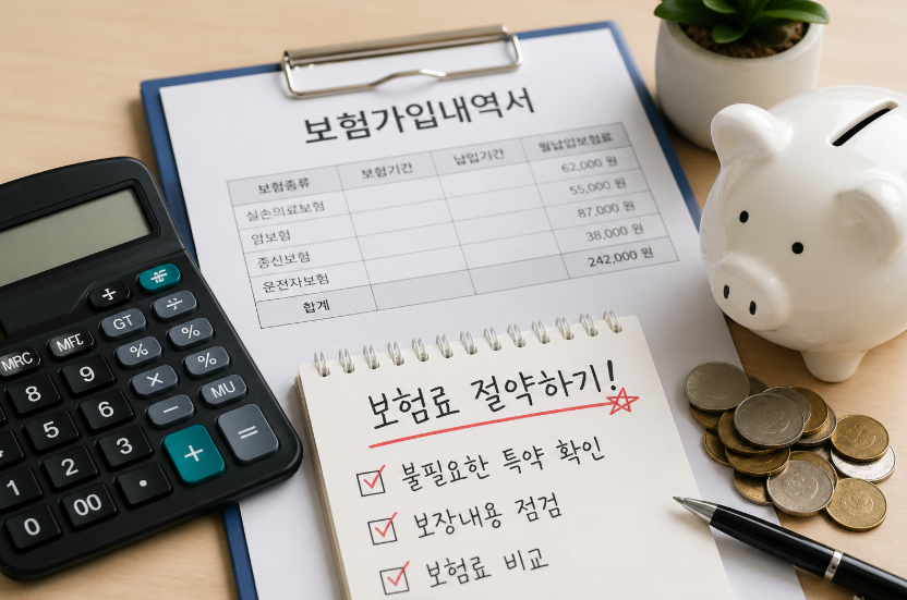 보험 계획과 절약 아이디어