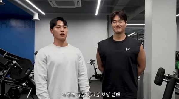 배우 유지태와 윤성빈