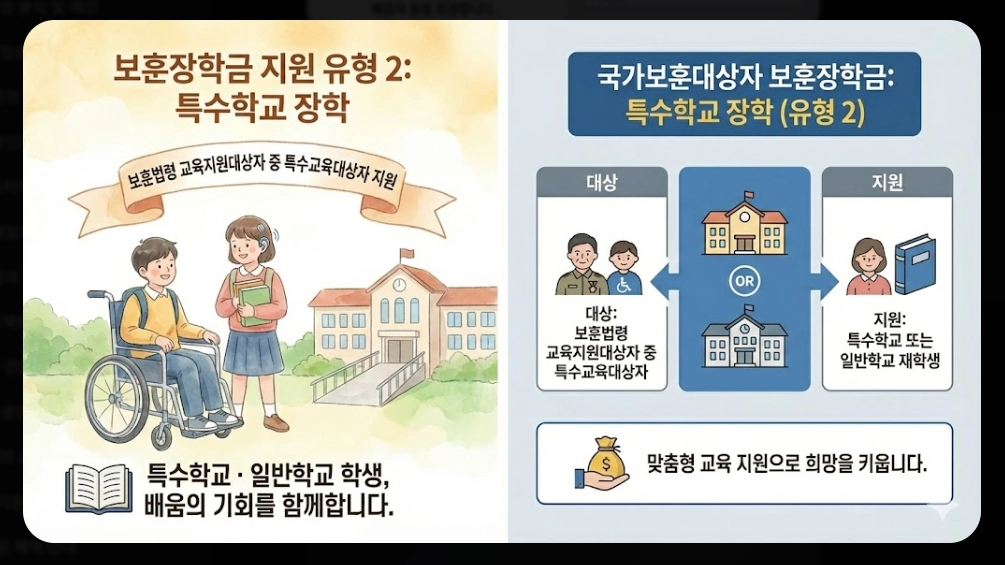 국가보훈대상자 보훈장학금 신청자격,신청방법