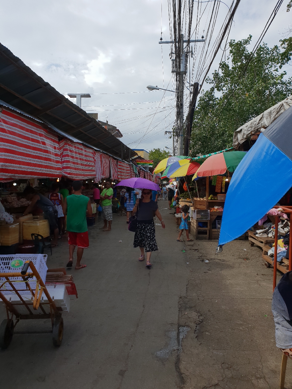세부 막탄 로컬 시장