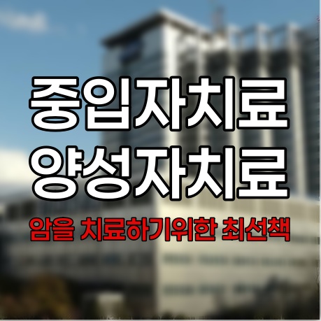 중입자치료와 양성자치료! 치료가능병원 및 비용 암치료 최선의 방법!
