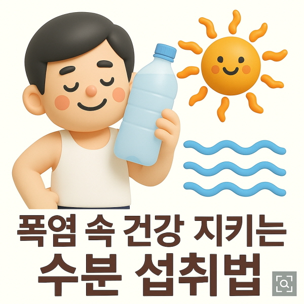 폭염 속 건강 지키는 수분 섭취법/gpt