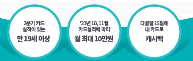 상생 소비지원금 대상자 확인
