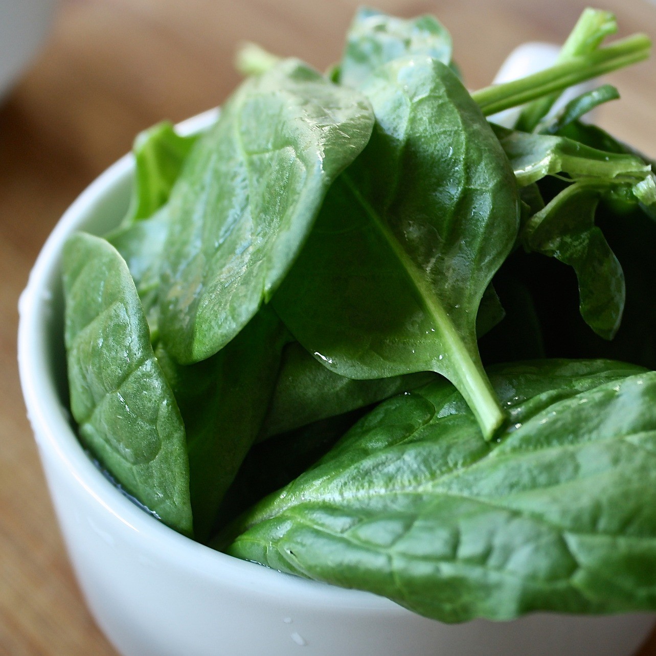 마그네슘(Magnesium)이 풍부하게 함유되어 있다고 알려진 시금치 사진