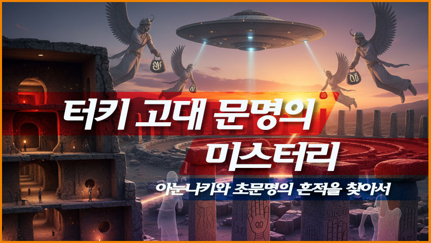 터키 고대 문명의 미스터리: 아눈나키와 초문명의 흔적을 찾아서