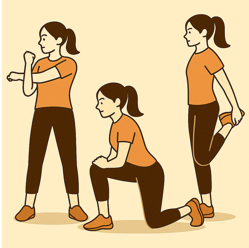 AI가 만들어준 스트레칭