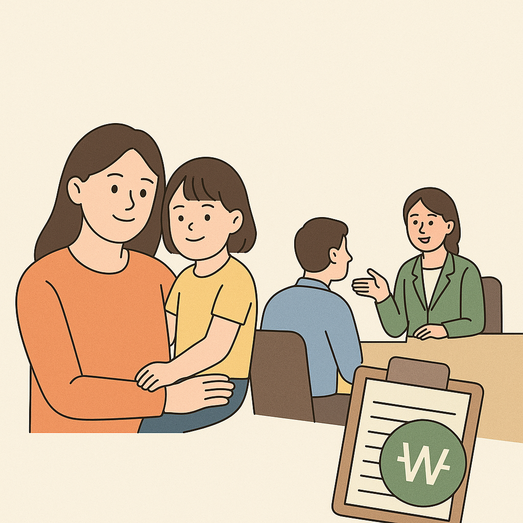 한부모가족 지원금 지원 대상과 종류