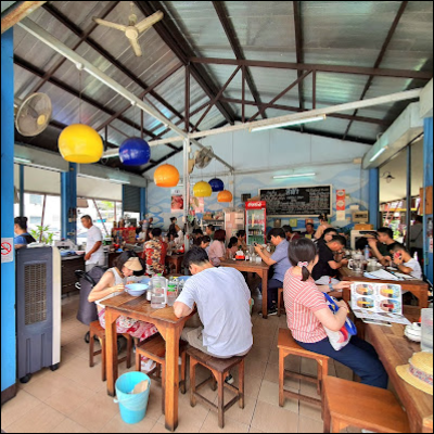 블루누들 손님들