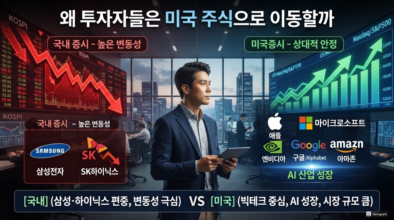 왜 투자자들은 미국 주식으로 이동할까