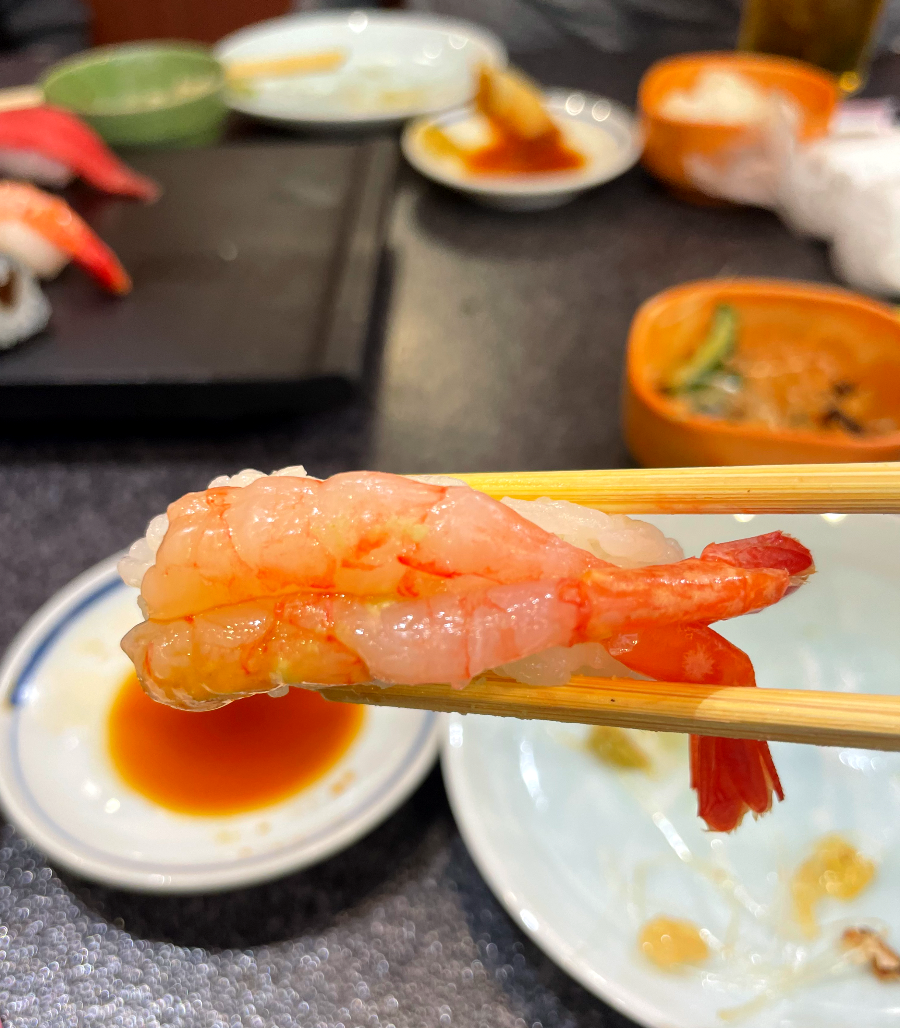 스시잔마이 새우스시