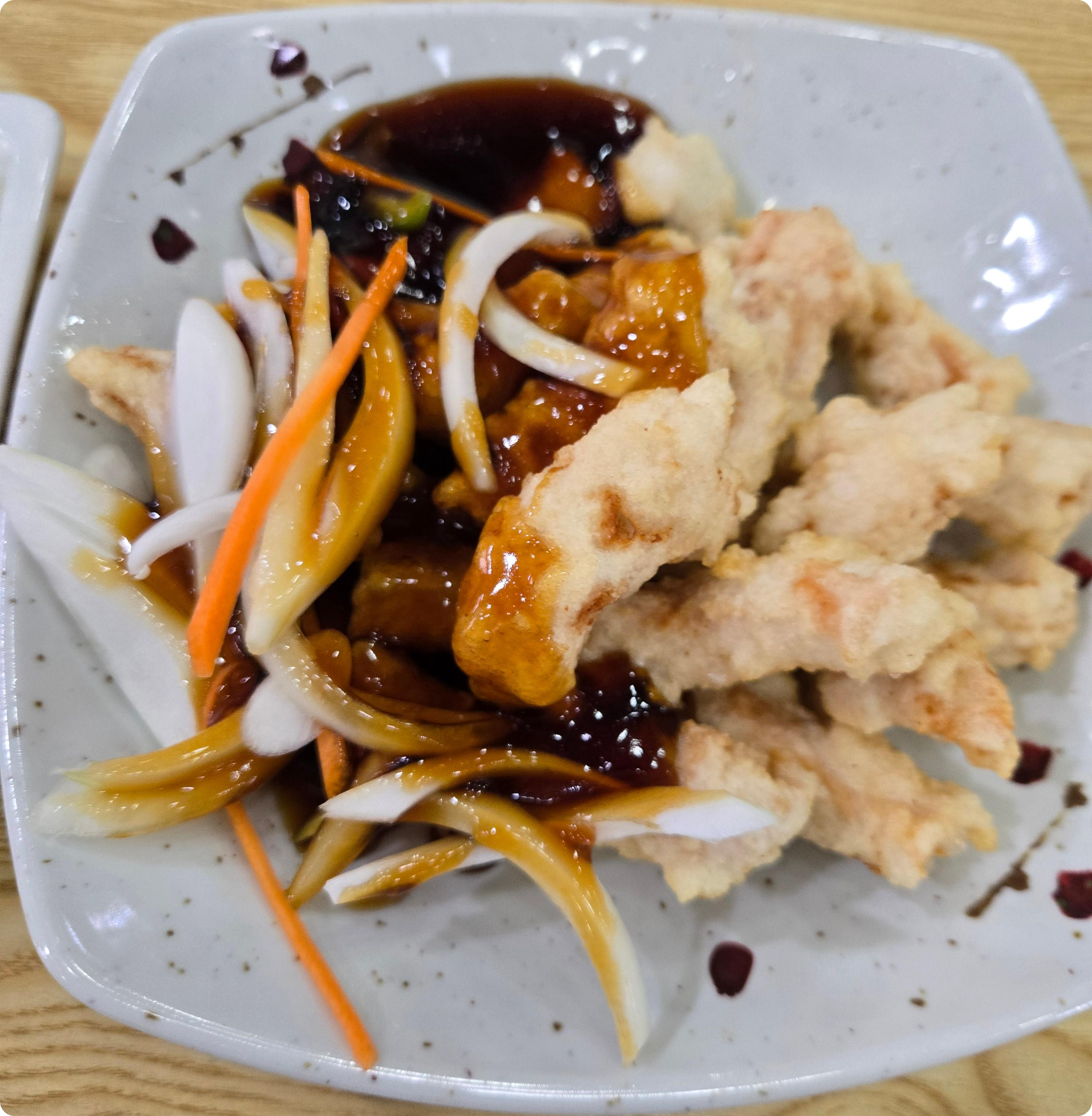 신사천성B코스 탕수육